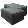 2 Pack 4 inches x 9 inches x 6 inches Yoga Blocks - Saver Pack