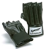LFORCE オープンフィンガーグローブ 一般用 黒