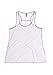Bella Canvas Ladies' Flowy Racerback Tank L White