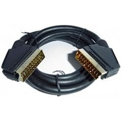3m Scartkabel, 21 polig, RGB, 10mm, vergoldet 3 m