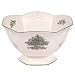 Spode Christmas Tree Pierced Footed Hexagonal Bowl
