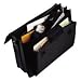 Soft Sided Briefcase, Extra roomy capacity, Pockets, Handle, Black (MEA33006) Category: Travel Image