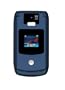 Motorola RAZR V3x Unlocked Cell Phone with 2 MP Camera, 3G, MP3/Video Player, MicroSD Slot--International Version with No Warranty (Dark Blue)