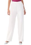 Jessica London Plus Size Linen Pants - Petite