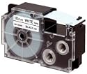 3 ST Casio&reg; XR-18WE Beschriftungsb&auml;nder f&uuml;r CASIO Label Printer Gr&ouml;&szlig;e: 18 mm x 8 m (B x L) Schriftband schwarz auf wei&szlig; Ausf&uuml;hrung selbstk.