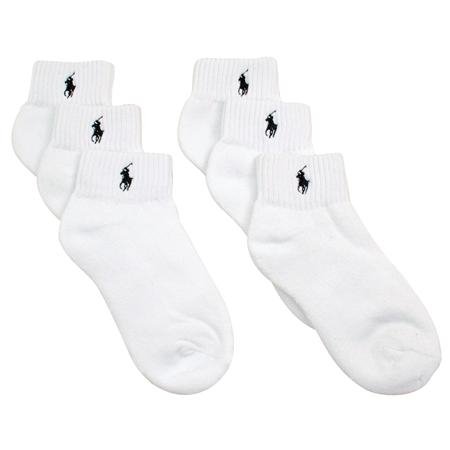 31HGAwcQz6L Polo Ralph Lauren boys quarter socks white 6pairs   4 7 (shoe size 10 13) Reviews