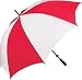 All Weather 60 Red and White Umbrella