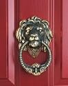 Leo Door Knocker