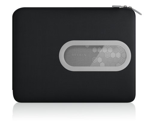 Childrens Toyshop  Electronics : Belkin 15.4" WINDOW SLEEVE * NEOPRENE;BLACK/LIGHT GREY