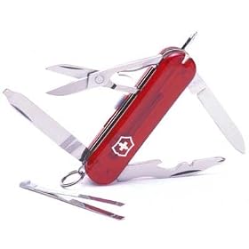 SWISS ARMY Manager Ruby Translucent Model 53231