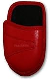 Samsung OEM Original Red Leather Case / Holster - WT17200000200 for Samsung A420/ A560/ A580/ A630/ A640/ A820/ A840/ A850/ A870/ A880/ C417/ D347/ D357/ D407/ E335/ E635/ T209/ T309/ T319/ X495/ X497/ X506/ X507 Cell Phones