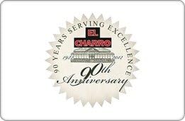El Charro Cafe Gift Card ($50)