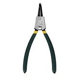 【ノーブランド 品】スチール製　サークリッププライヤー　9インチサークリッププライヤー　外部曲がったストレートピンチャーズ　手芸 工芸 DIY 先細 外部曲がったストレート 工具　9 inch