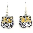LSU Fighting Tigers Dangle Earrings - NCAA College Athletics Fan Shop Sports Team Merchandise