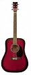 Red Acoustic Guitar 41"