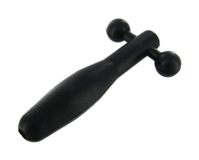Silicone Cum-Thru Barbell Penis Plug Silicone Cum-Thru Barbell Penis Plug