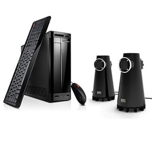 Lenovo H320 PC & Altec Lansing Speakers Bundle