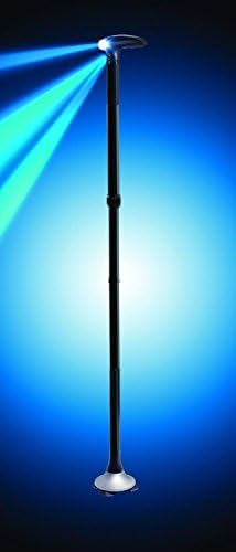 Trusty Cane LED Folding, Walking,triple Head Pivot Base Hurry