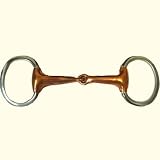 Coronet Copper Hollow Mouth Round Ring Eggbutt Bit