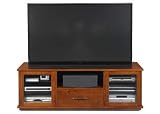 Standout 70 Horizon N702 Solid Wood TV Stand / Home Entertainment Center, Cinnamon (Cherry) on Maple