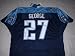 Eddie George Tennessee Titans Authentic Reebok NFL Football Jersey (Navy Blue)