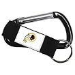 Washington Redskins Black Carabiner Keychain