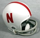Nebraska Huskers 1970-81 Throwback Replica Mini Helmet