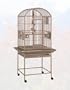 24" X 22" X 68" Dome Top Wrought Iron Bird Cage