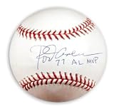 Rod Carew Autographed Baseball with 77 AL MVP Inscription