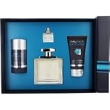 NAUTICA OCEANS by Nautica Gift Set for MEN: SET-EDT SPRAY 3.4 OZ & AFTERSHAVE BALM 2.5 OZ & DEODORANT STICK ALCOHOL FREE 2.6 OZ & EDT .15 OZ MINI