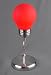 Art Deco Candy Red LIGHT BULB Desk or Task Lamp