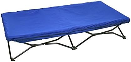 This Is a Heavy Duty Steel Framed Camping Cot Designed for Children or Kids. Also Great for Sleepovers for the Kids, Daycare, Preschool, a Toddler Travel Bed for Your Child Whether Boy or Girl. Very Convenient Outdoor Folding Army Camping Cot.