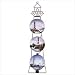 Lighthouse Plates on Lighthouse Shaped Rack - 4 Piece