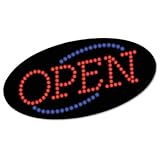 COSCO 098099 - LED OPEN Sign, 10 1/2: x 20 1/8, Red & Blue Graphics COSCO 098099 - LED OPEN Sign, 10 1/2: x 20 1/8, Red & Blue Graphics