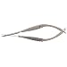 WPI 14003 Stainless Steel Straight Standard Vannas Scissor, 8cm Length