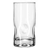 Beverage Glass, 14 oz., Crisa, IMPRESSIONS, (Top diameter 3'', bottom diameter 3'') (1... by Libbey Glass Inc.