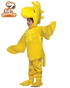 Peanuts Woodstock Child Halloween Costume Size 4-6X