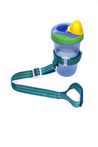 BooginHead SippiGrip in Blue/Green Stripe