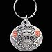 Pewter MLB Team Design Key Ring - San Francisco Giants