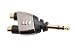 Monster MCL MST2FR Stereo Female RCA to 1/4 Stereo Male Cable Adapter