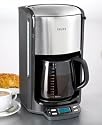 Krups FME4-14 12-Cup Coffeemaker, Black and Stainless