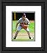 Framed Justin Morneau Minnesota Twins Photograph