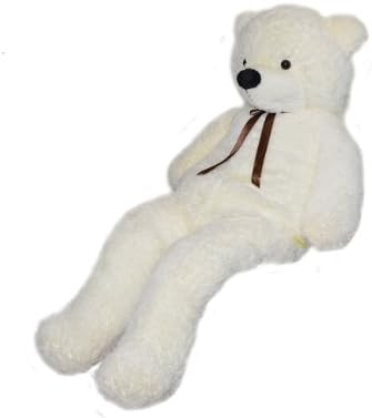 BoxWhale Teddy Bear 63 Inch (5.25 Ft) - White