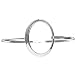 Sterling Silver Crescent Bangle Bracelet