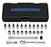 Armstrong 16-119 Eliminator 24pc 1/4 Drive Fractional Hex Bit/Socket Set