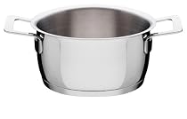 A di Alessi Pots&Pans Casserole, Stainless Steel, 16 cm (AJM101/16)