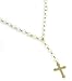 14K Pearl Rosary Necklace - 17