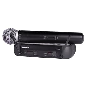 Shure PGX2 SM58 with SM58 Cardioid Microphone, L5 by 