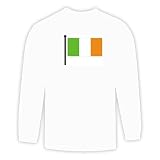 Long Sleeve T-shirt with Ireland, Irish, flag