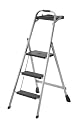 Tricam HSP-3TG 200-Pound Capacity 3-Step Skinny Mini Stool with Project Tray and Grip